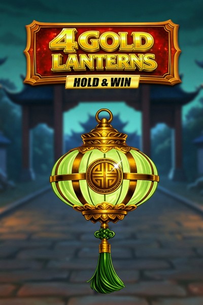 Náhled slotu 4 Gold Lanterns Hold & Win u Betrepublic